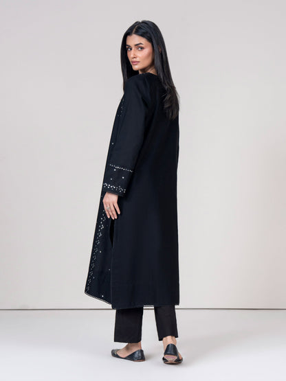 Khaddar Shirt- Embroidered (Pret)