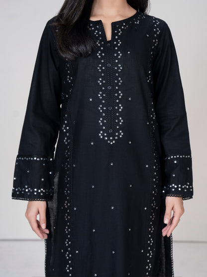 Khaddar Shirt- Embroidered (Pret)
