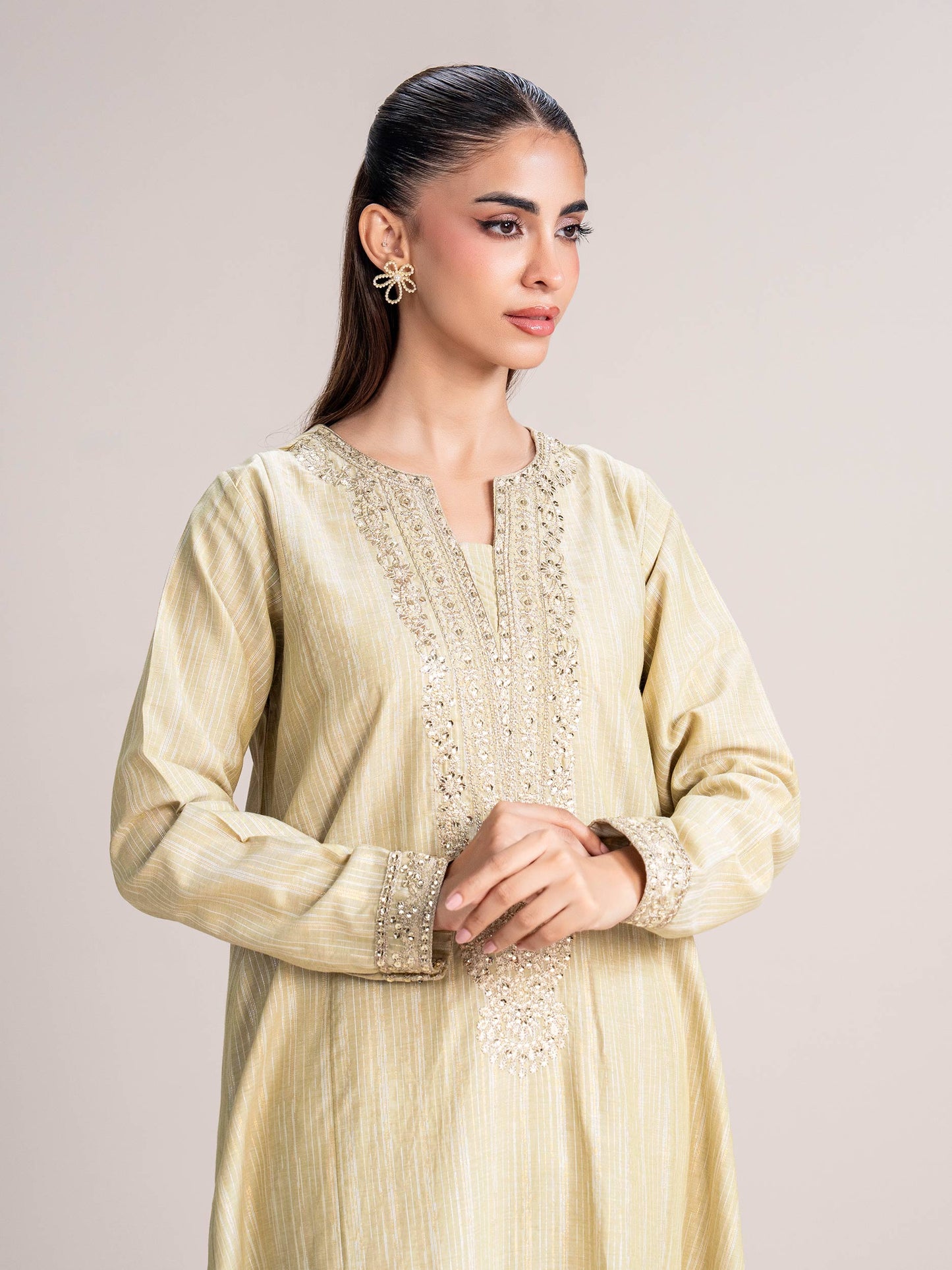 2 Piece Missouri Suit- Embroidered (Pret)