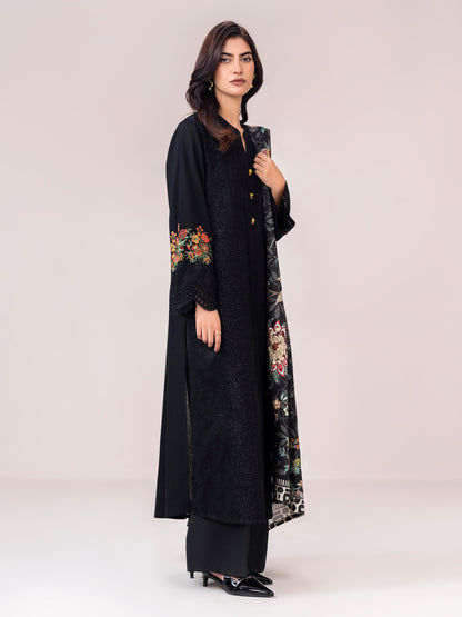 2 Piece Khaddar Suit- Embroidered (Pret)