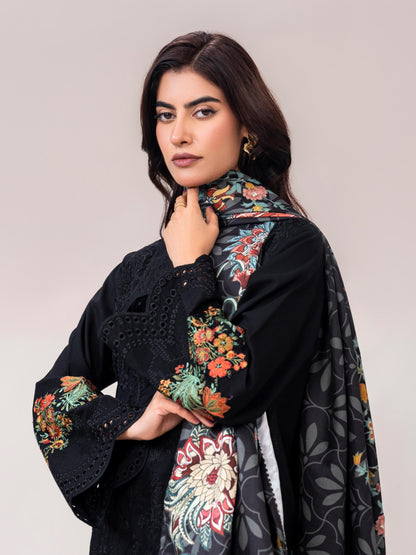 2 Piece Khaddar Suit- Embroidered (Pret)