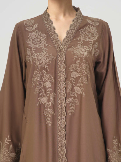 2 Piece Crepe- Embroidered (Pret)