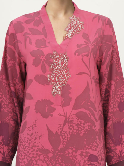 2 Piece Grip Suit- Embroidered (Pret)