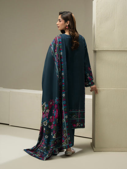 3 Piece Khaddar Suit-Prined (Pret)