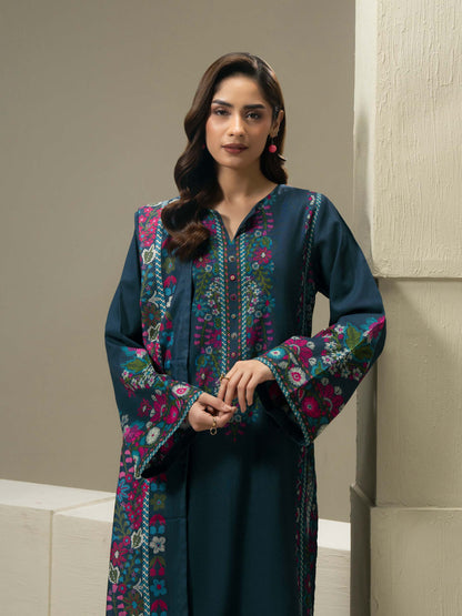 3 Piece Khaddar Suit-Prined (Pret)