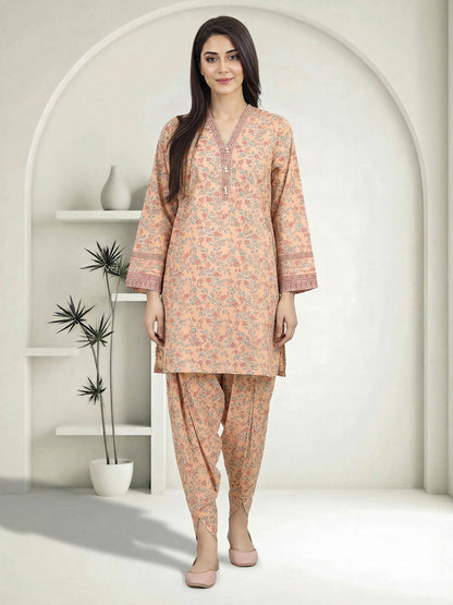 2 Piece Lawn Suit (Pret)