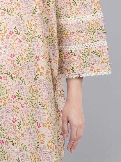 2 Piece Lawn Suit- Embroidered (Pret)