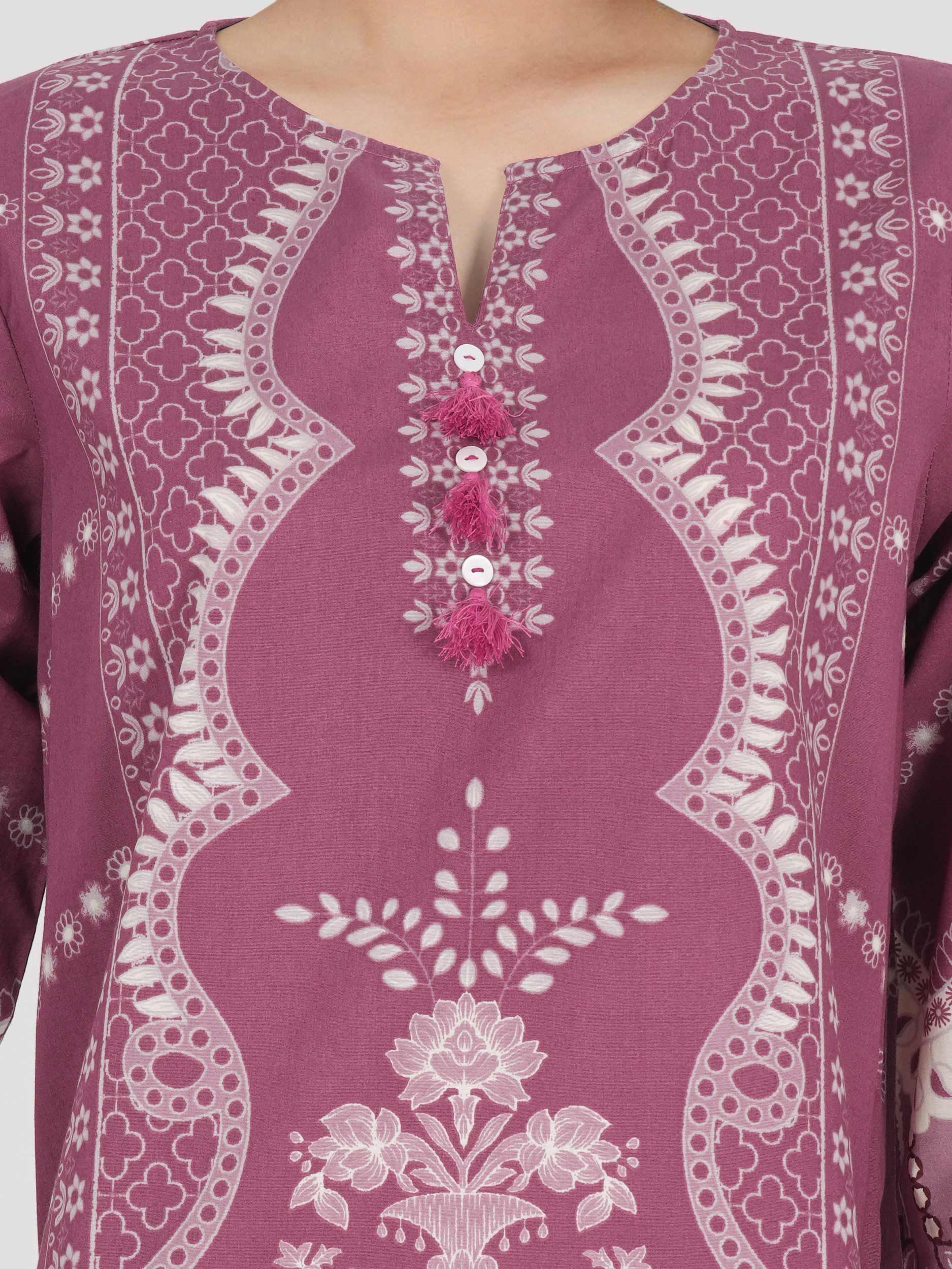2 Piece Lawn Suit (Pret)