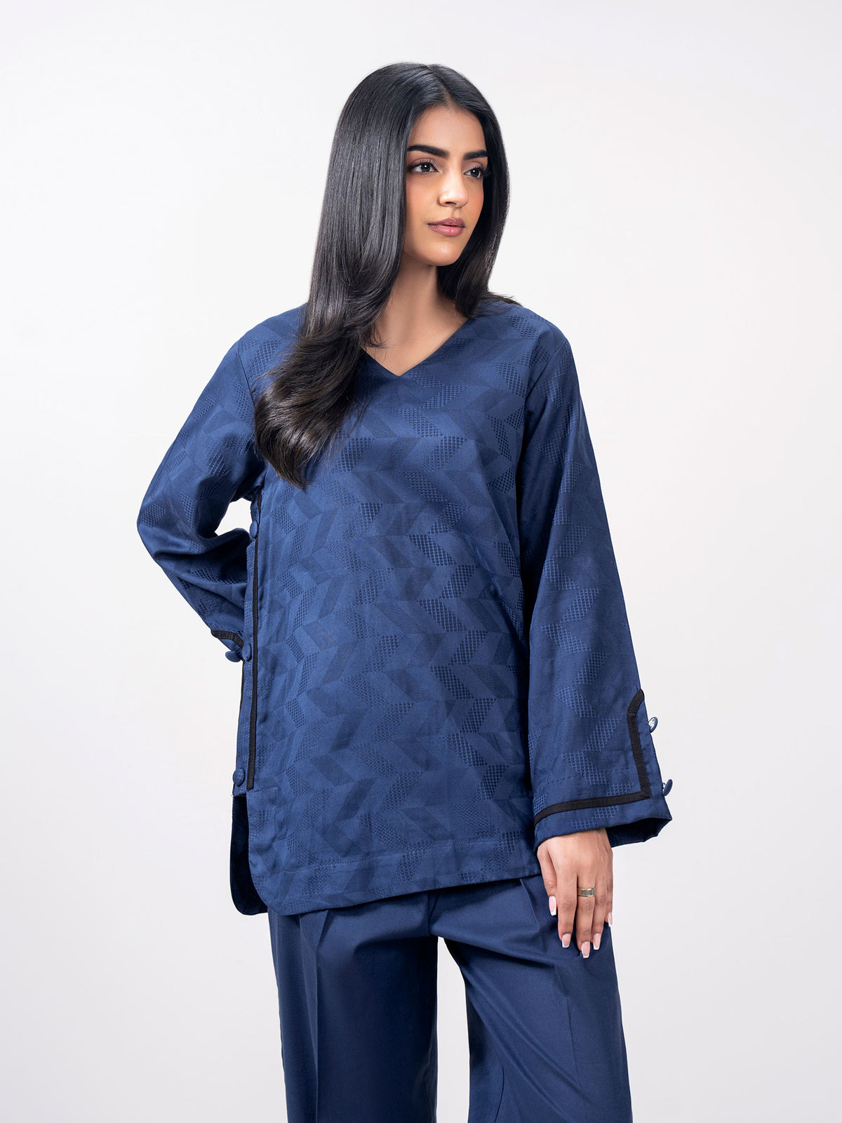 Self Jacquard Co ord set