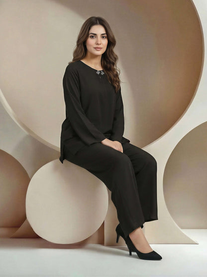 Silk Co-ord set- Embellished