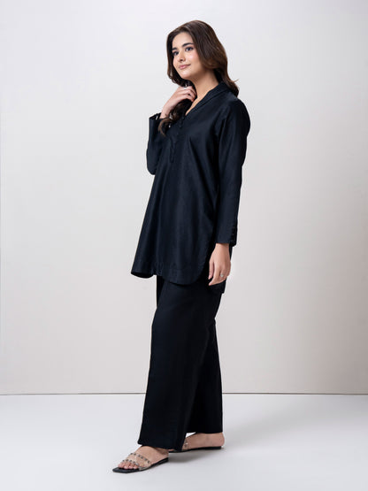 Jacquard Yarn-Dyed Co-ord Set