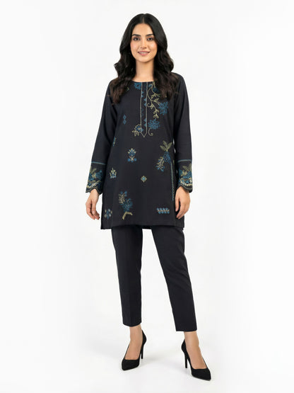 Crepe Kurti-Embroidered (Pret)