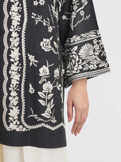 Crepe Co-ord Set- Embroidered