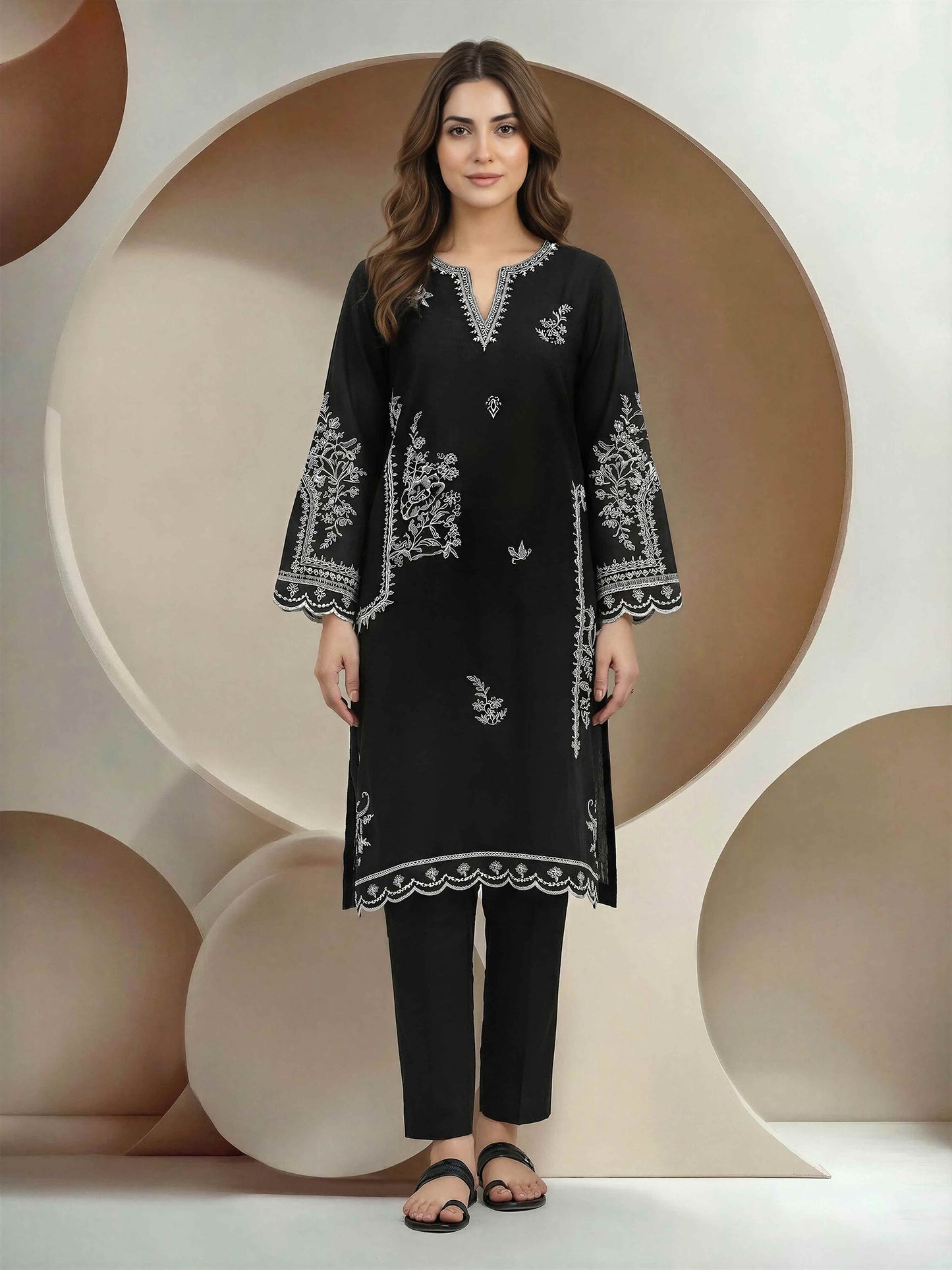 Dobby Shirt-Embroidered (Pret)