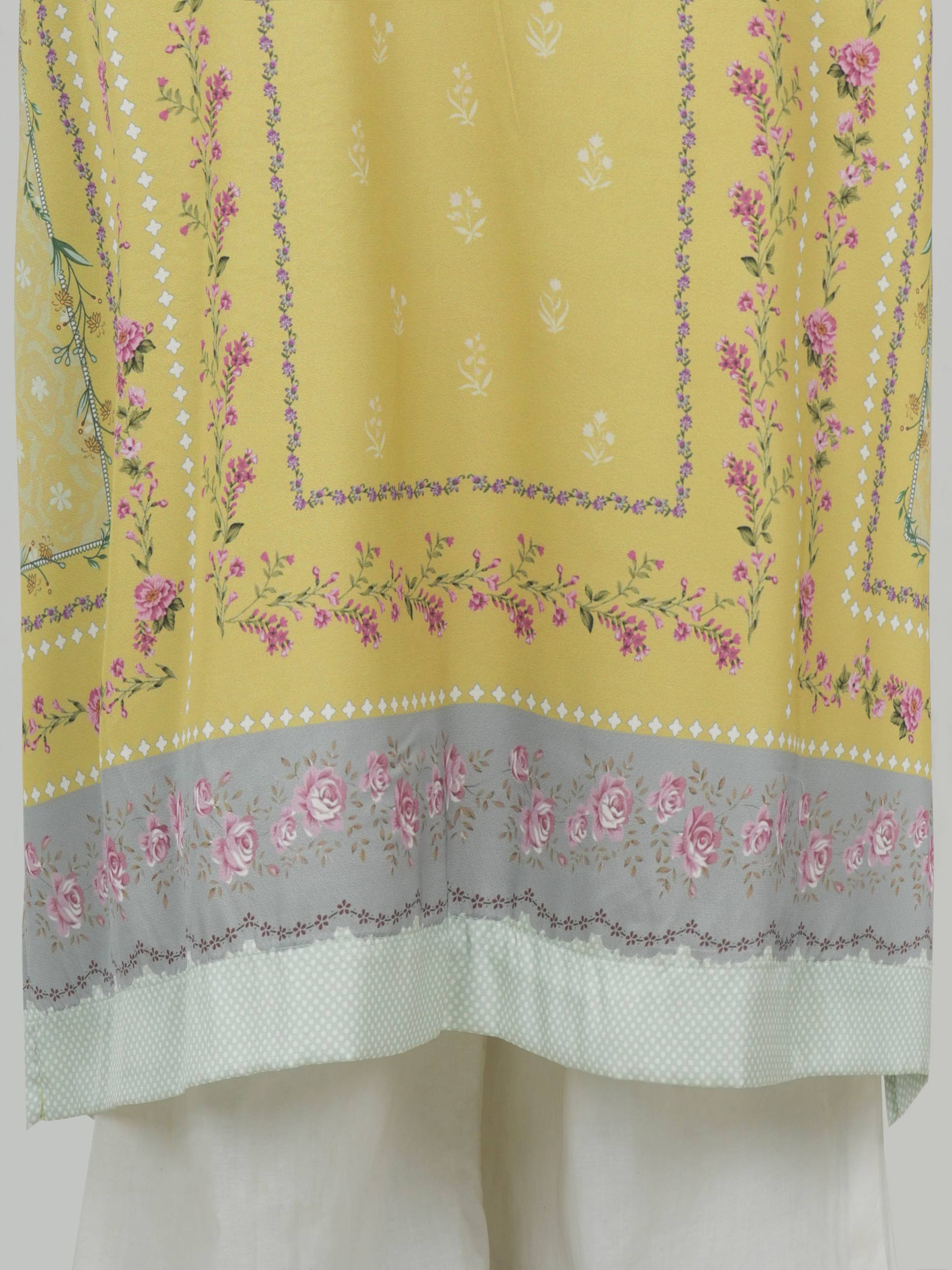 Silk Kaftan- Embroidered (Pret)