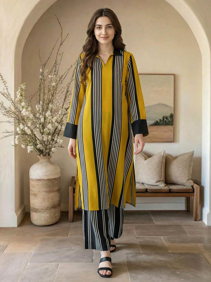 2 Piece Viscose Suit (Pret)