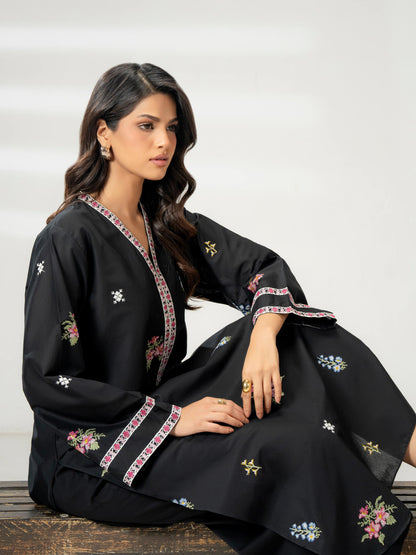 Cambric Shirt-Embroidered (Pret)