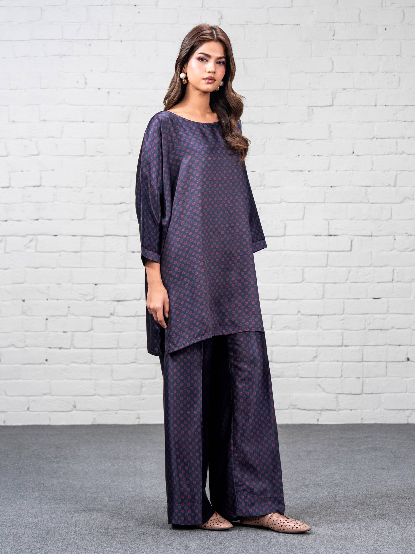 2 Piece Silk Suit (Pret)