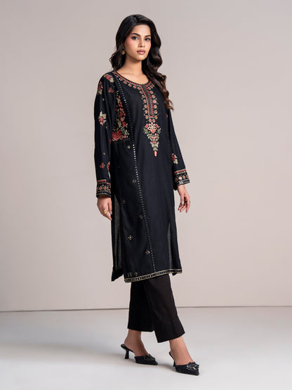 Karandi Shirt- Embroidered (Pret)