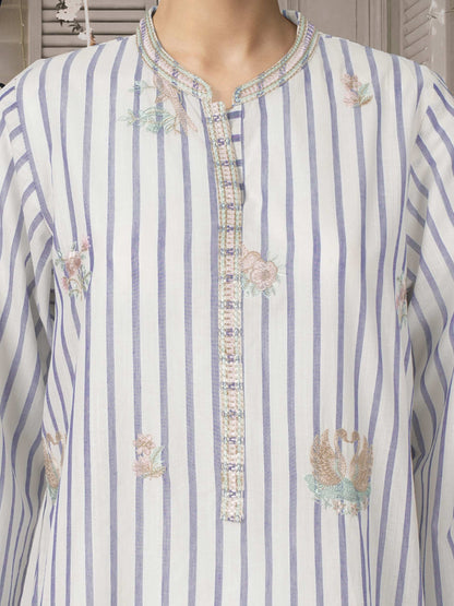 Yarn Dyed Shirt- Embroidered (Pret)