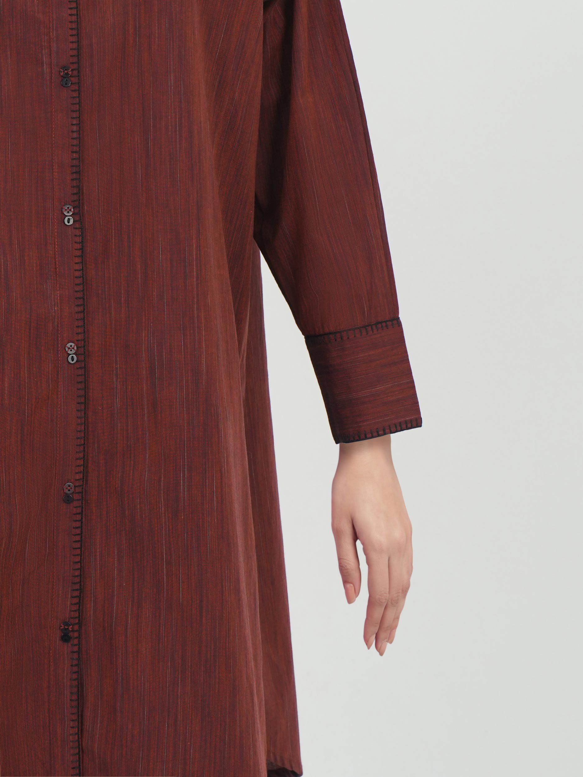 2 Piece Yarn Dyed Suit- Embroidered (Pret)