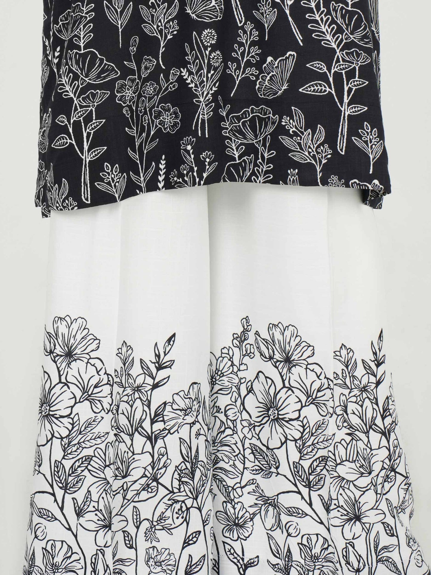 2 Piece Viscose Slub Suit- Embroidered (Pret)