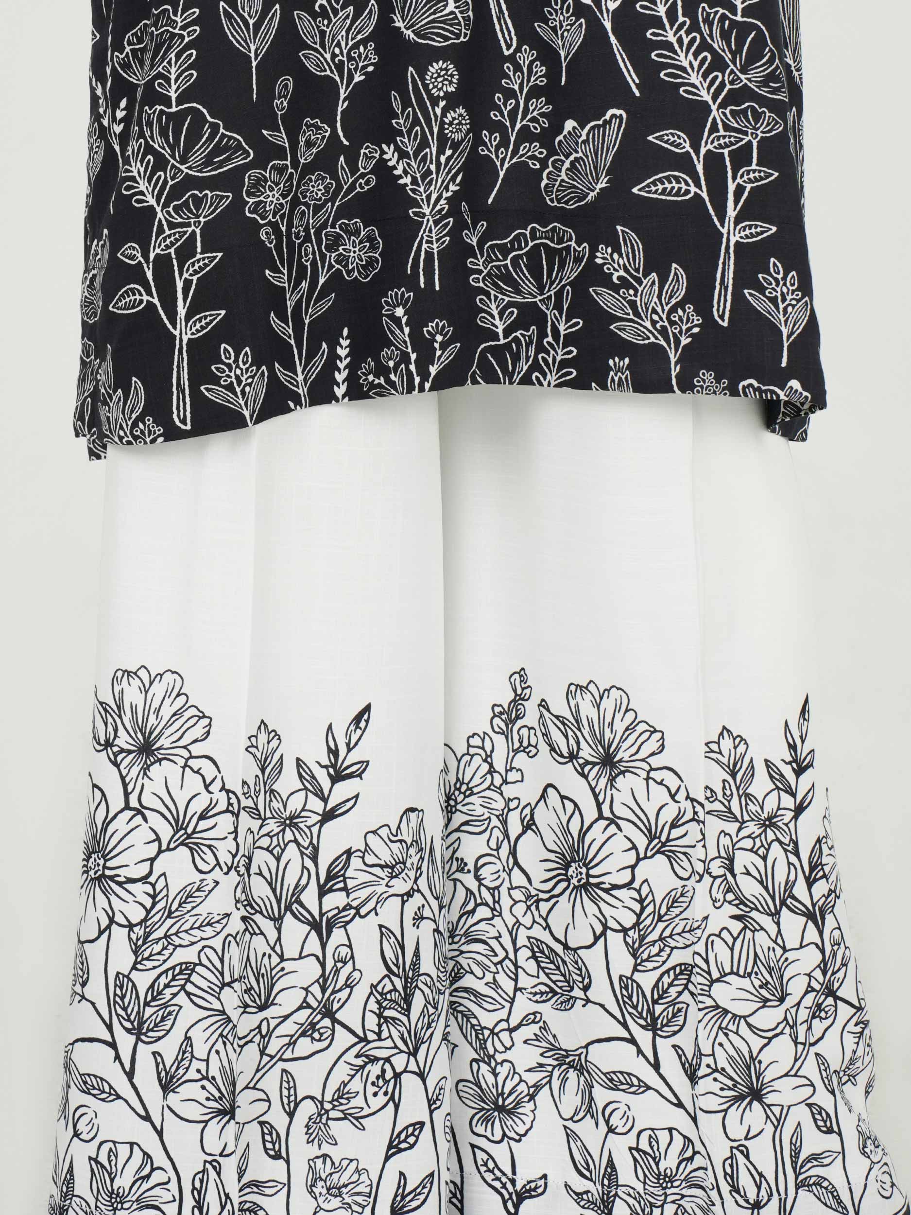 2 Piece Viscose Slub Suit- Embroidered (Pret)