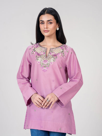 Khaddar Kurti- Embroidered