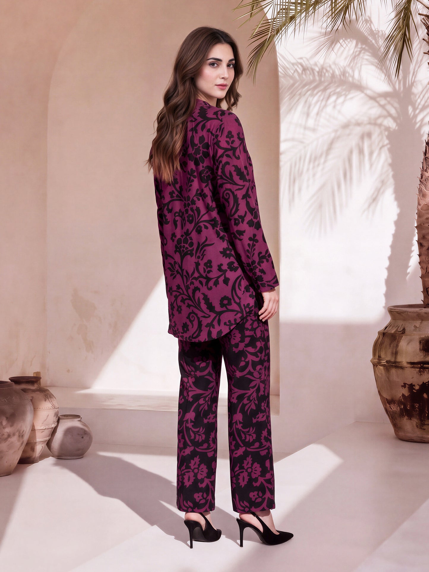 Viscose Cotton Co-ord Set