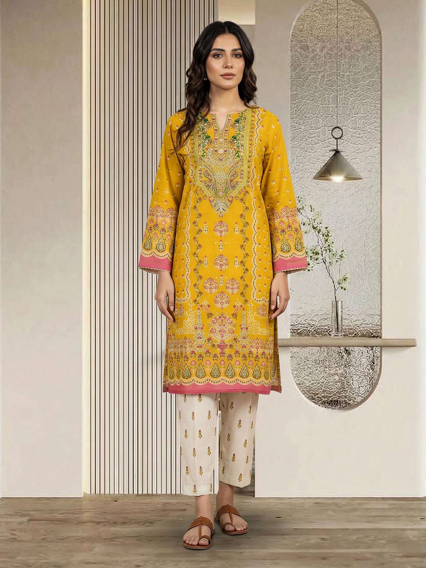 2 Piece Lawn Suit (Pret)