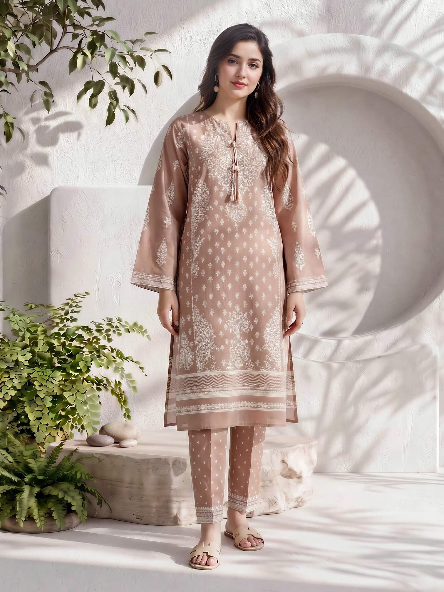 2 Piece Lawn Suit (Pret)