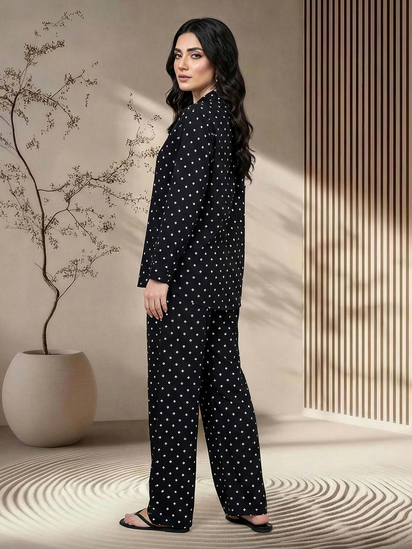 Viscose Slub Co-ord set