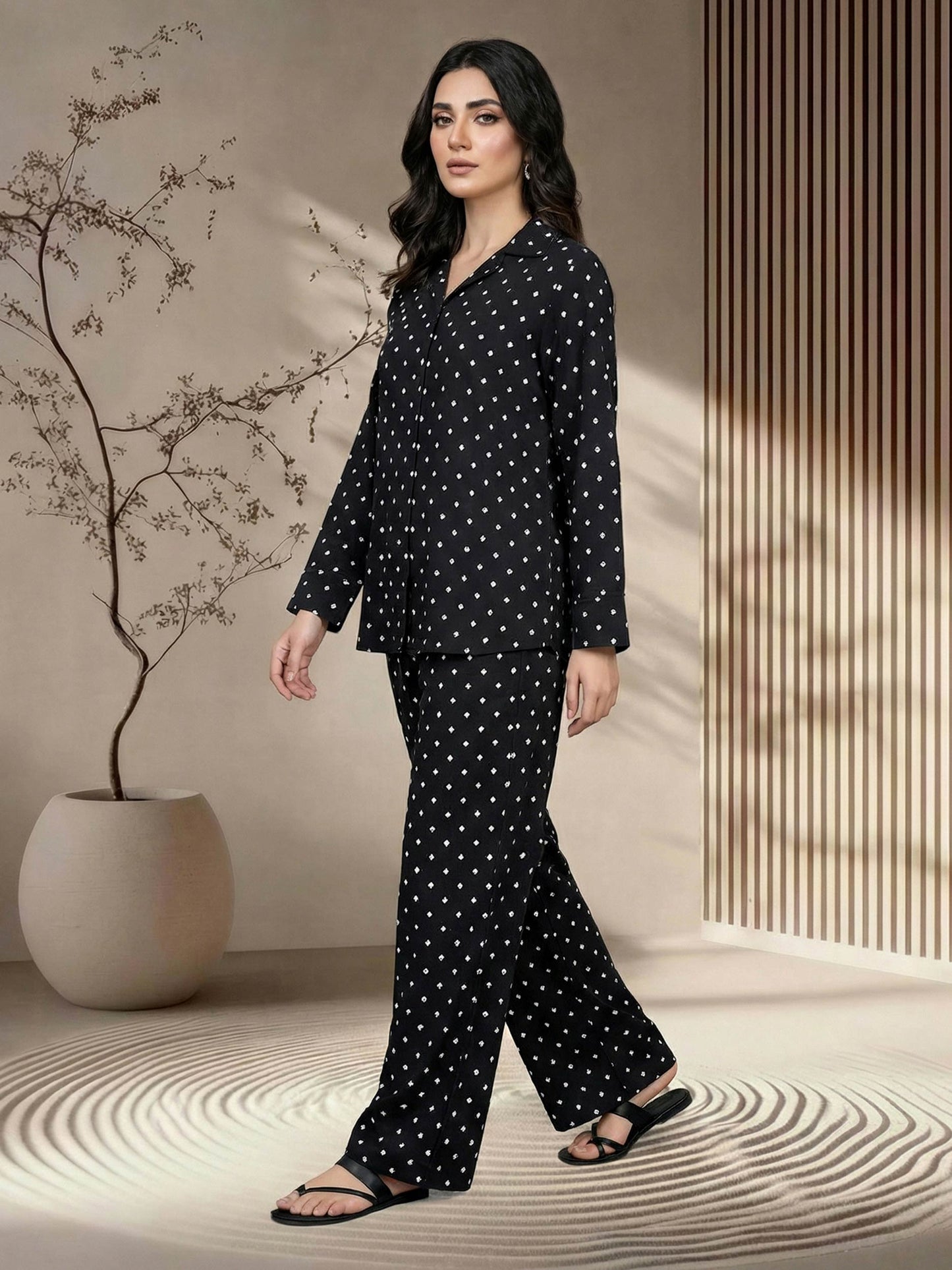 Viscose Slub Co-ord set
