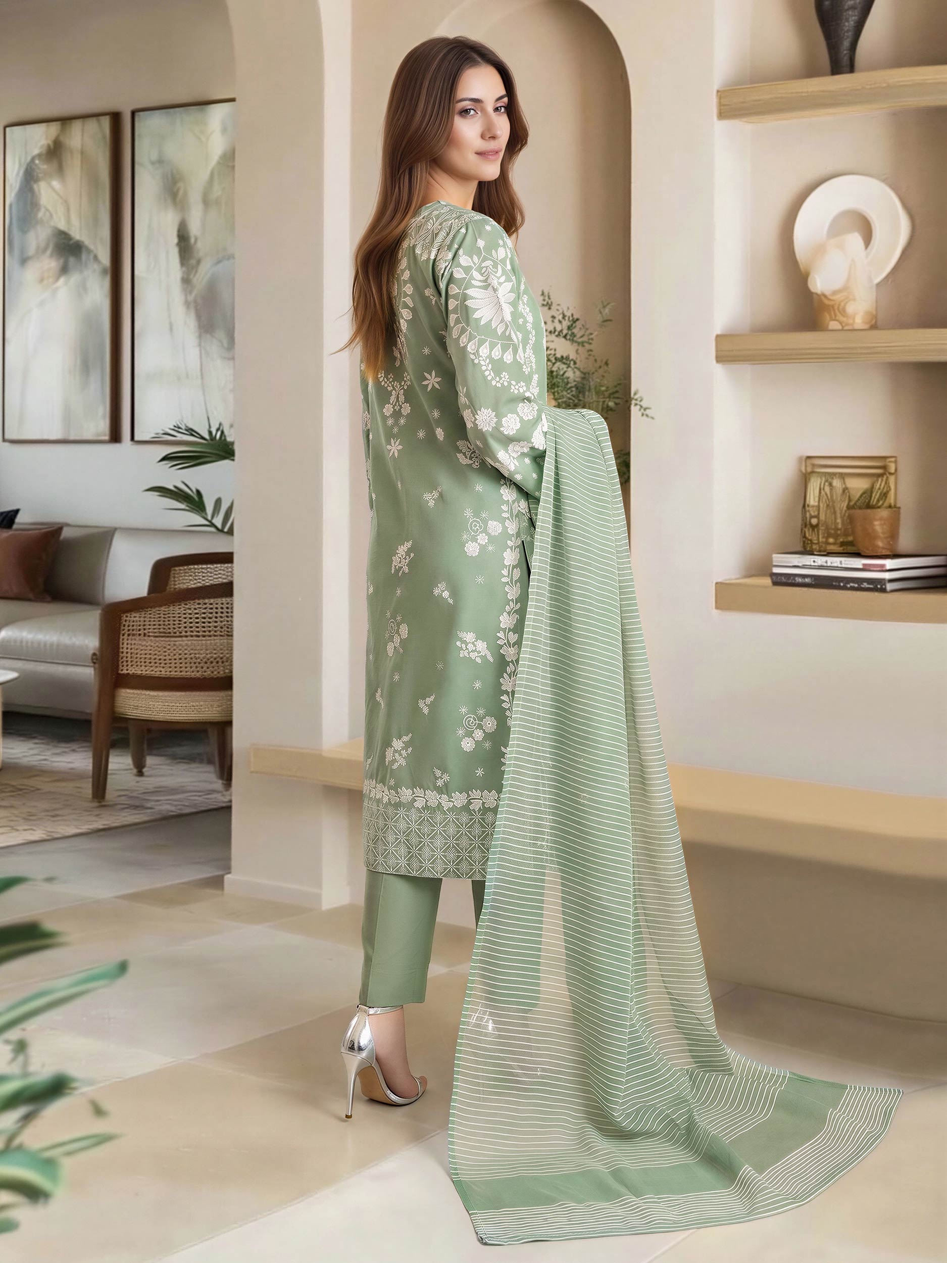 3 Piece Lawn Suit (Pret) Limelightpk 3 Piece Lawn Suit (Pret) Limelightpk