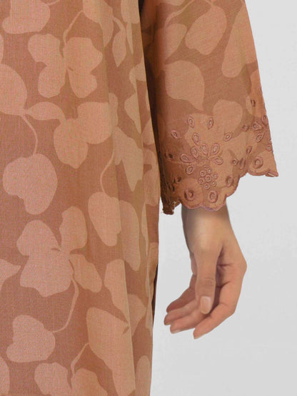 Viscose Slub Co-ord set- Embroidered