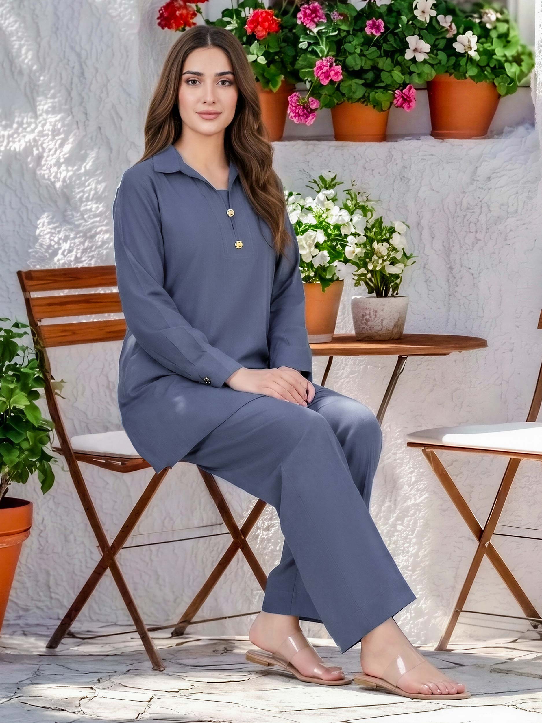 Denim Co-ord Set
