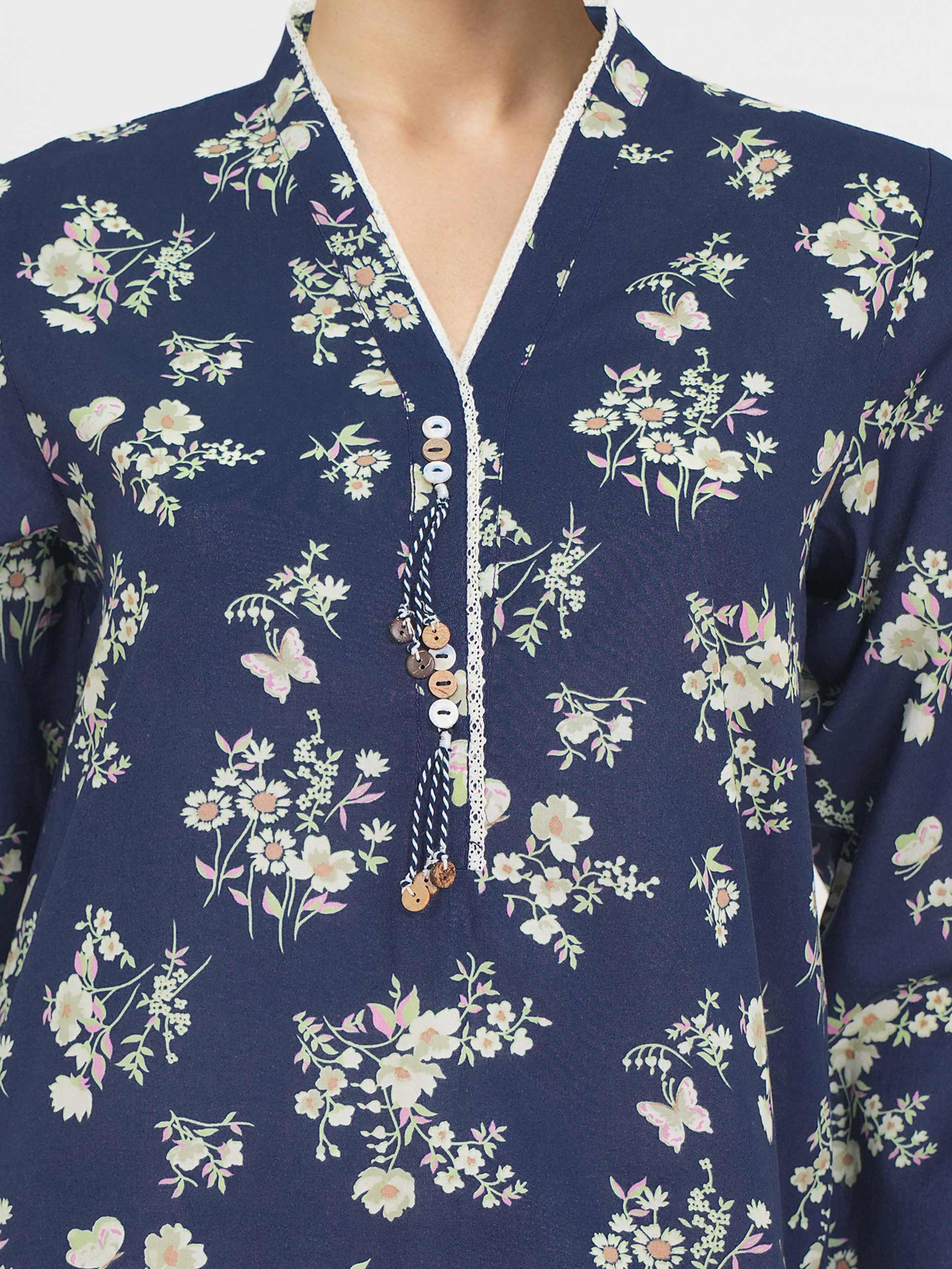 2 Piece Cambric Suit (Pret)