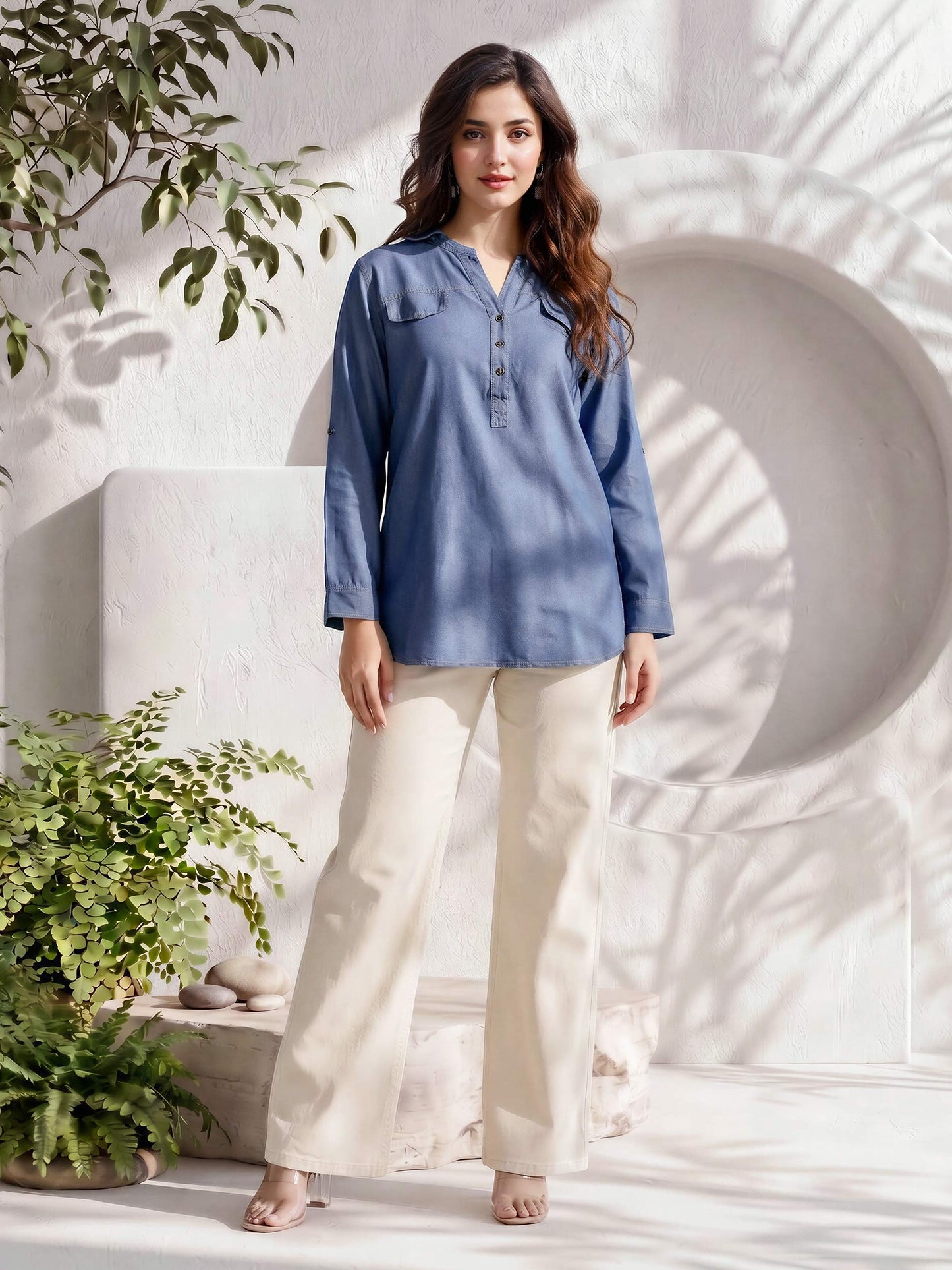 Denim Pocket Shirt