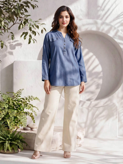 Denim Pocket Shirt