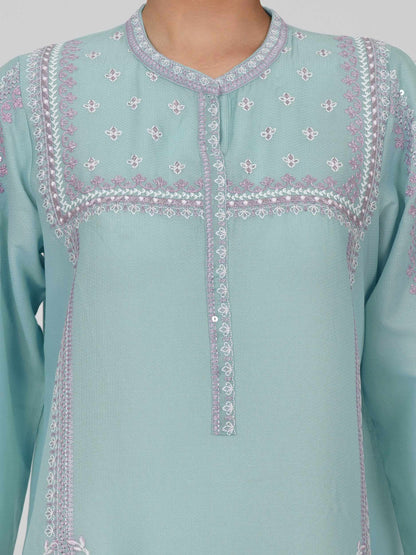 Dobby Shirt-Embroidered (Pret)