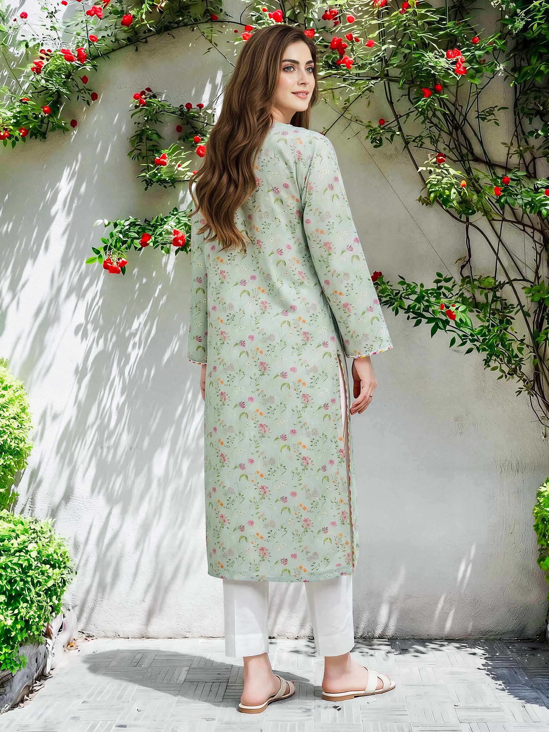 Cambric Shirt- Embroidered (Pret)