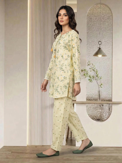 2 Piece Lawn Suit- Embroidered (Pret)