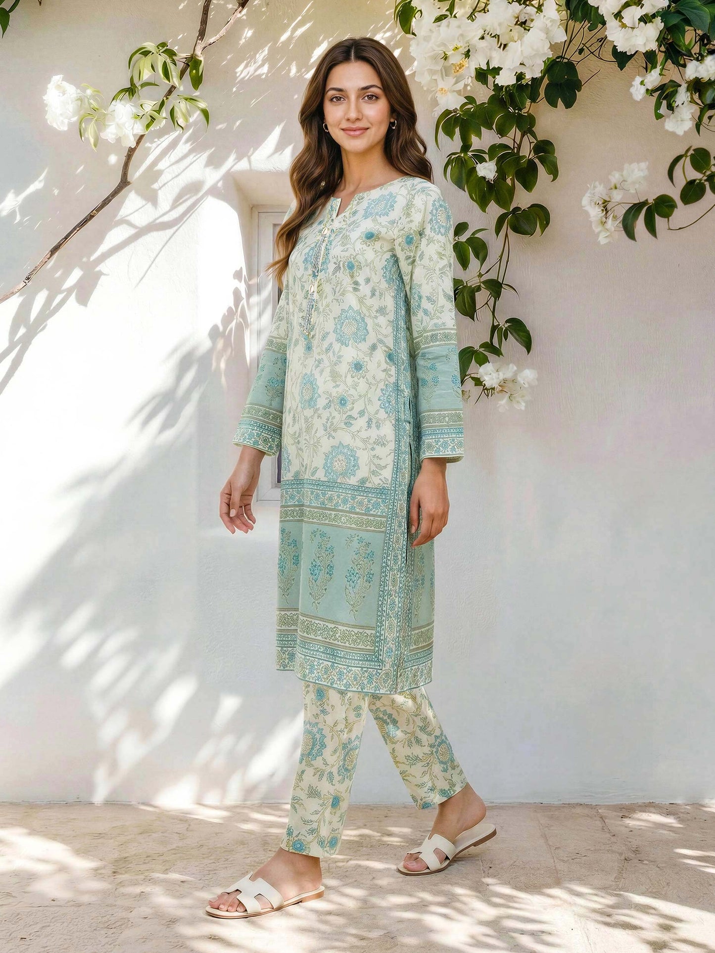 2 Piece Lawn Suit (Pret)