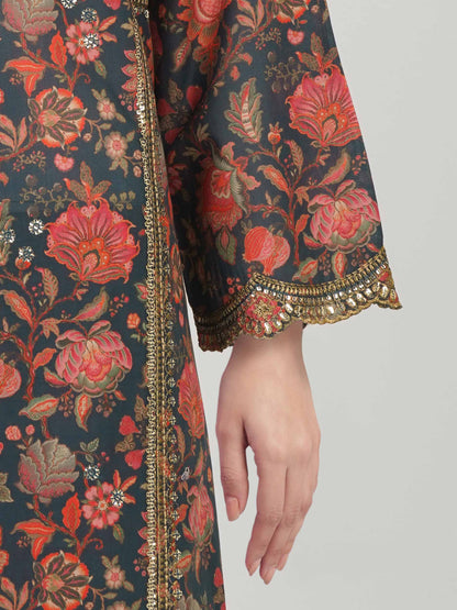 3 Piece Lawn Suit- Embroidered (Pret)