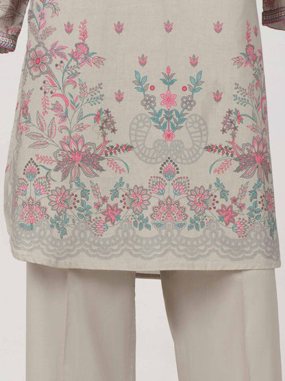 3 Piece Lawn Suit- Embroidered (Pret)