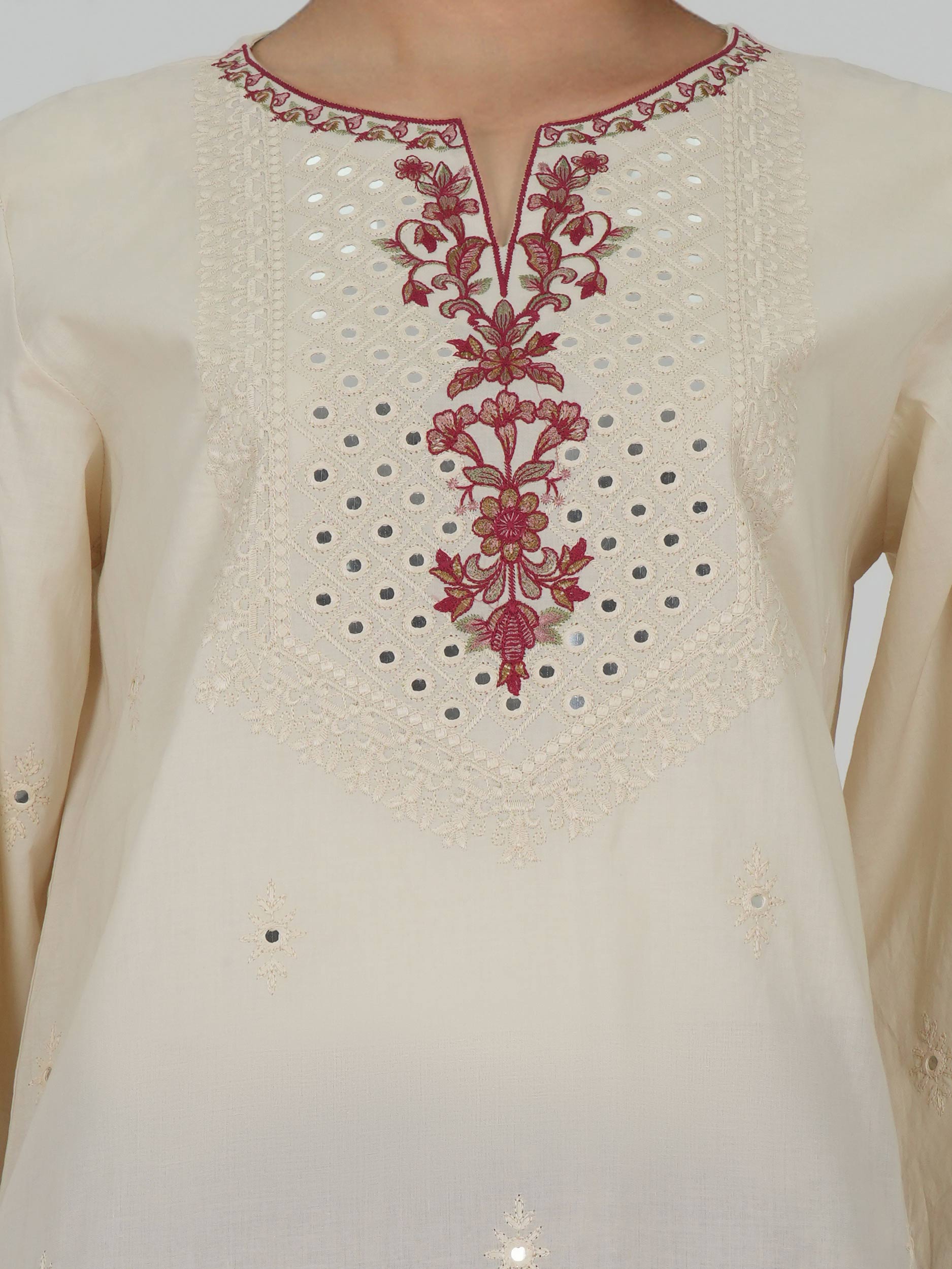 2 Piece Lawn Suit- Embroidered (Pret)