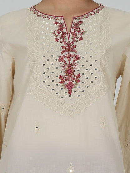 2 Piece Lawn Suit- Embroidered (Pret)