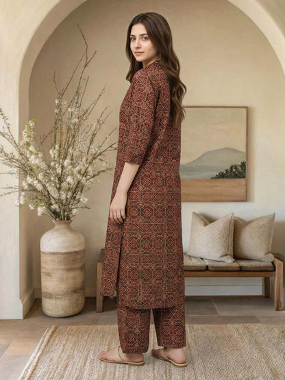 2 Piece Lawn Suit (Pret)