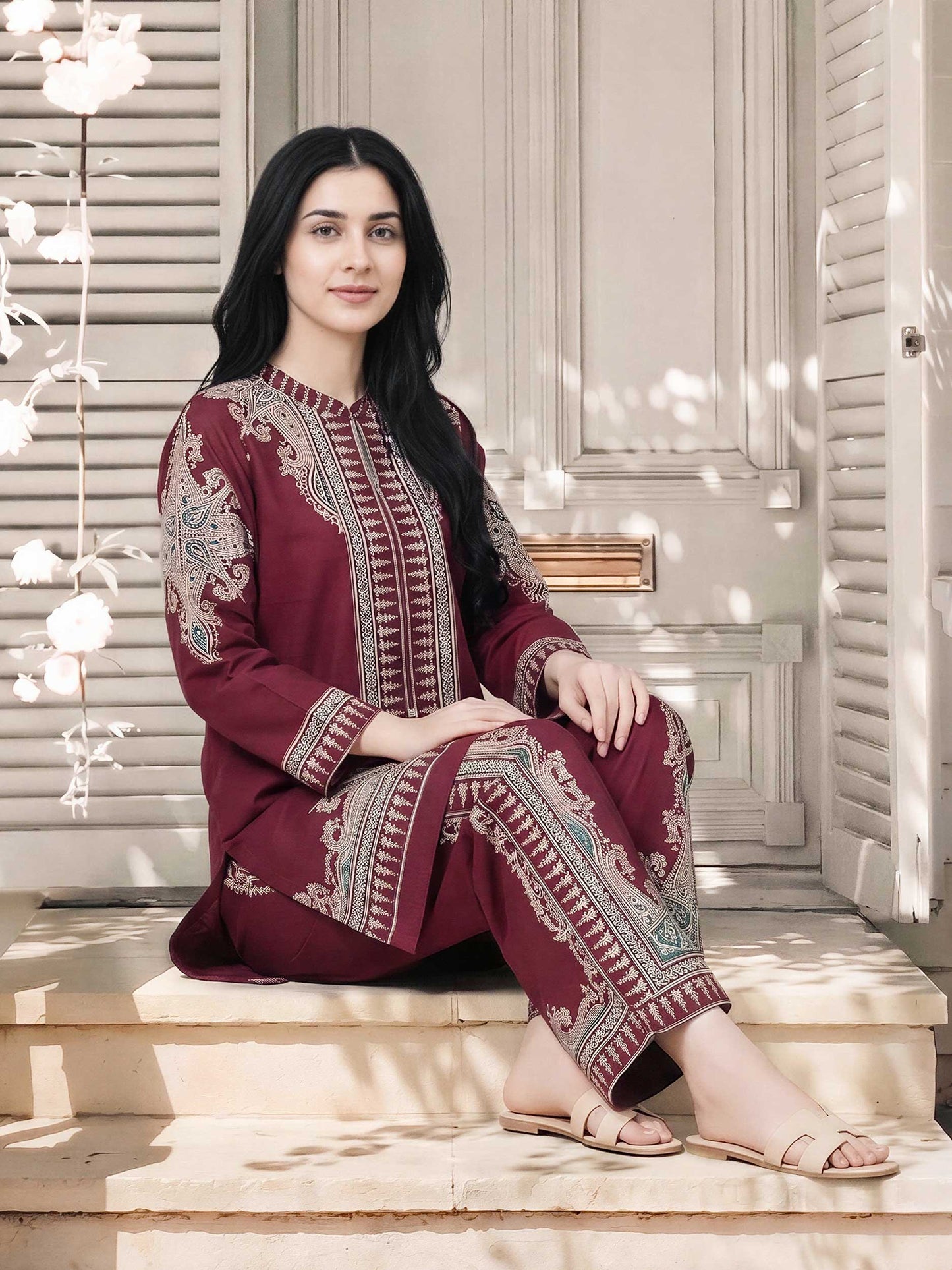 2 Piece Lawn Suit (Pret)