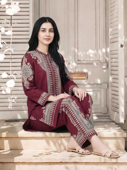 2 Piece Lawn Suit (Pret)